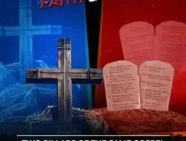 Artwork for article on Faith and Works