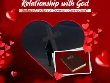 Artwork for article on Friendship vs. Relationship with God