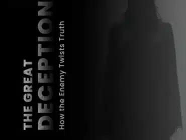 Cover artwork for the article on the great deception of satan