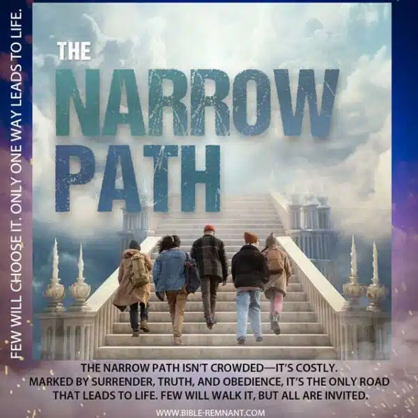 Cover artwork for the Bible study article on The Narrow Path