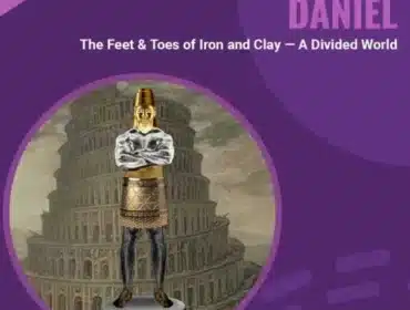 Cover artwork for the Bible study series Feet & Toes of Iron and Clay