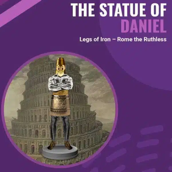 Cover artwork for article on Legs of Iron, Rome