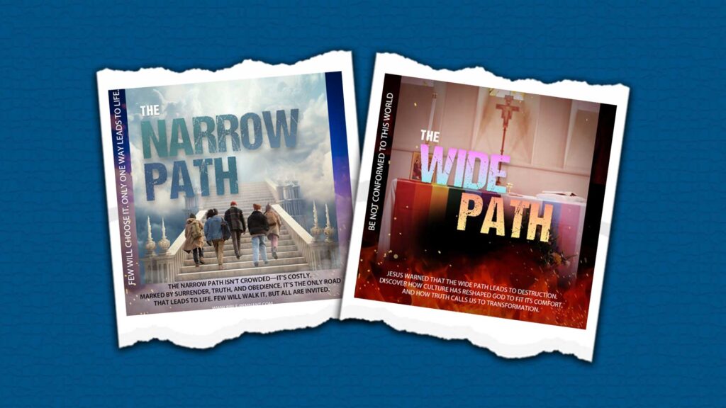 Image of two paths articles