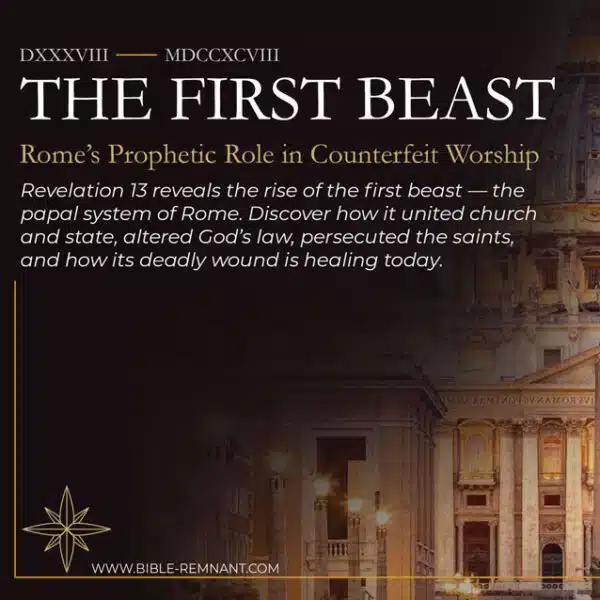 Cover artwork for article on Revelation 13 first beast
