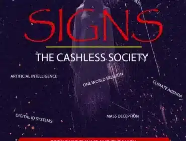 Cover image for the cashless society end-times article