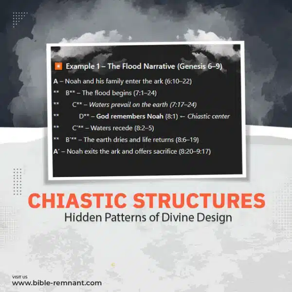 Cover image for article on Chiastic Structures in the Bible