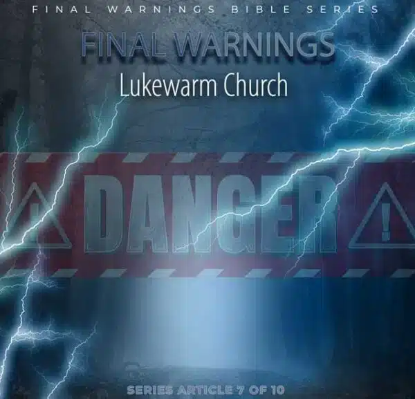Image showing final warning danger tape across stormy background