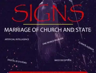 Cover image for marriage of church and state article
