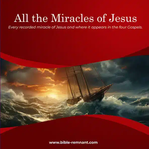 Artwork for article All the Miracles of Jesus