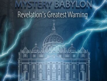 Image showing mystery babylon surrounded by lightning