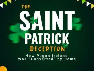 Cover artwork for article titled Saint Patrick Deception