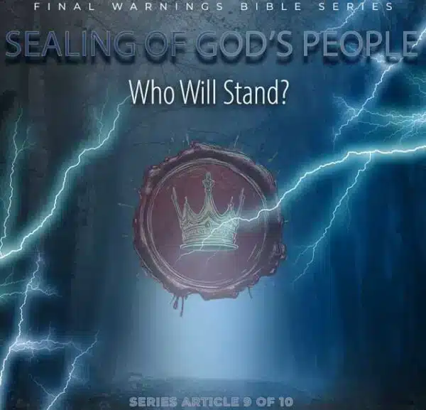 Image depicting Gods seal of his people in the last days