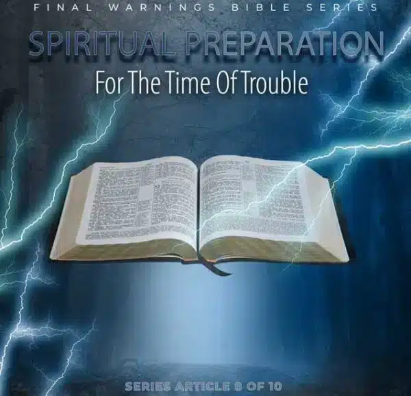 Image showing that being spiritually prepared requires the Bible and His Word