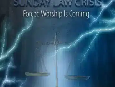 Image showing the scales of justice for Sunday Laws