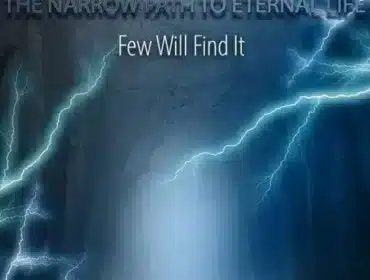 image showing the narrow path of the Bible