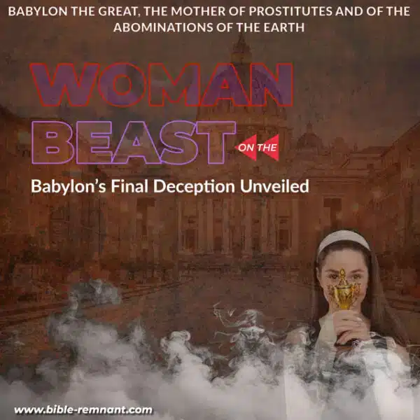 Cover artwork for article on Bible The Woman on the Beast
