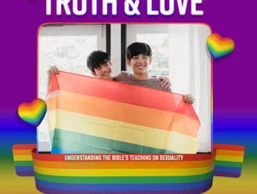 Gay pride image for article on Bible study into homosexuality and love