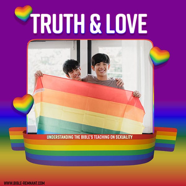 Gay pride image for article on Bible study into homosexuality and love