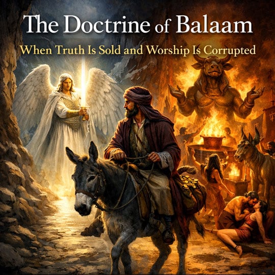 Cover artwork for article titled The Doctrine of Balaam